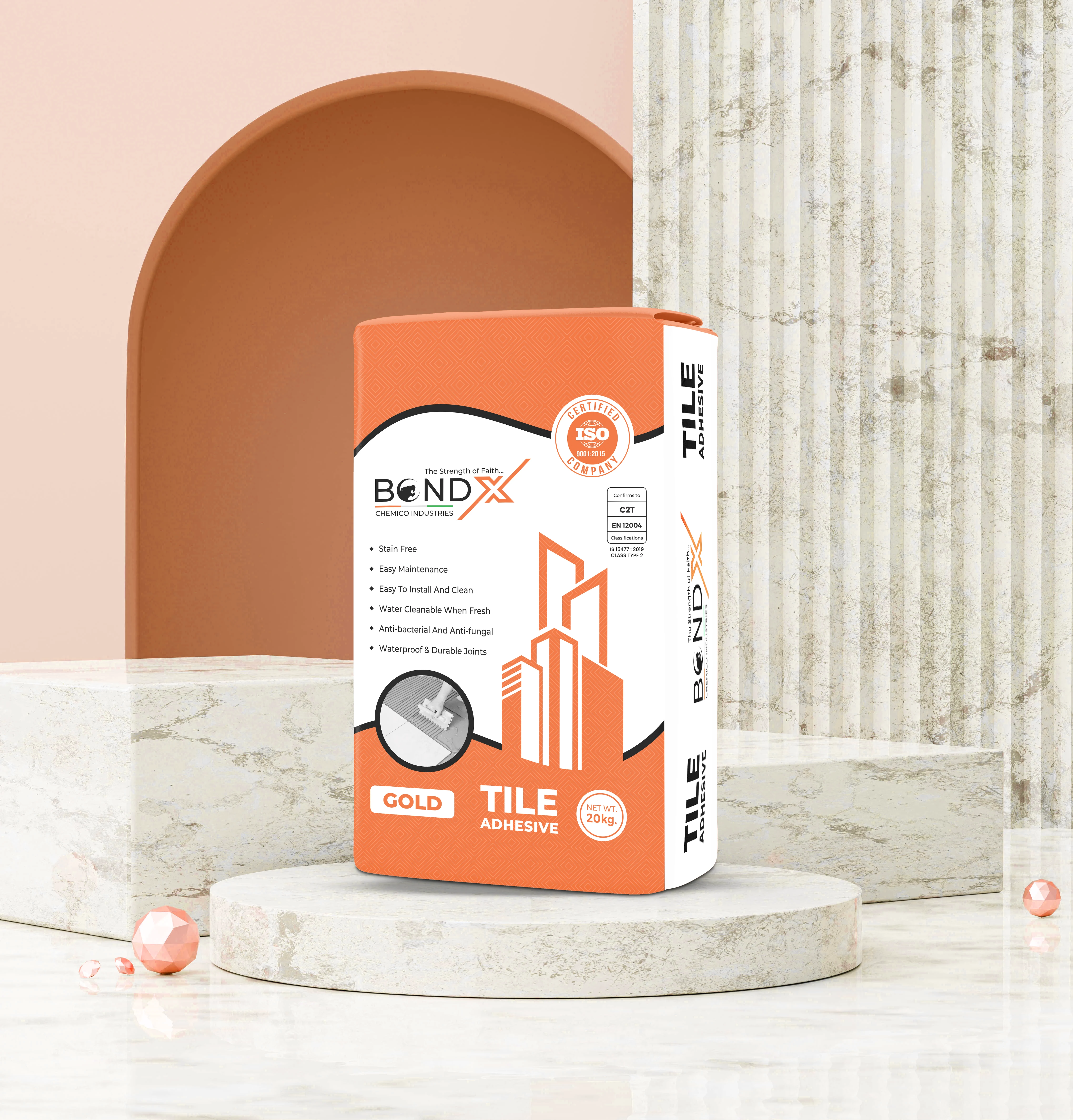 Gold Tile Adhesive